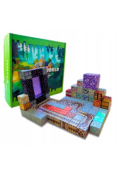 Other Minecraft Educational Magnetic Blocks Set 100 PCS + PEOPLE