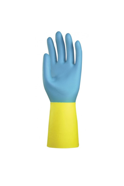 ardon Manusi de protectie chimica latex-neopren, culoarea bleu, CHEM TOUCH