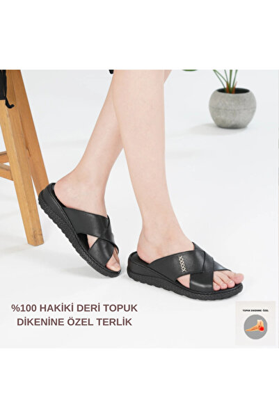 Cozi company Fully Orthopedic Soft Sole Genuine Leather Special Slippers for ...