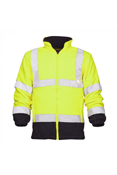 ardon Yellow reflective work fleece, REF 401