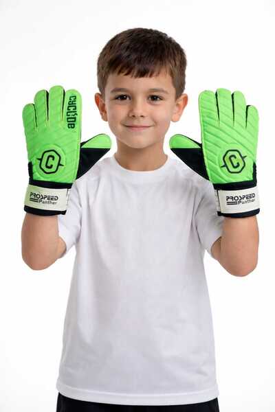 gigigiyim قفازات حارس المرمى للأطفال من بروسبيد بانثر سايكلون