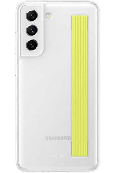 Samsung Λεπτό λουράκι με διαφανές κάλυμμα, πλαστικό λευκό πίσω κάλυμμα (SAMSU...