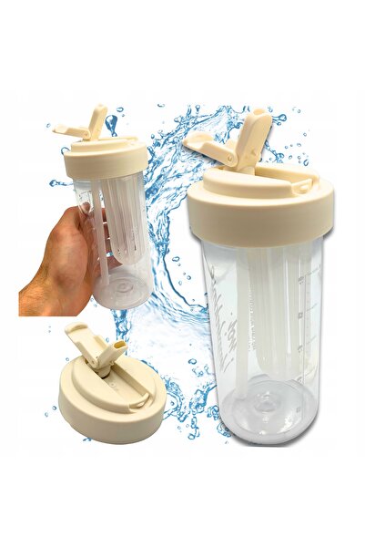 Other Water Bottle Drink With Straw Durable With Graduated Filter 600 ml