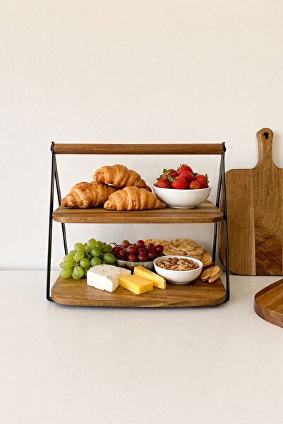 LEONEV Akasya 2 katlı sunumluk stand