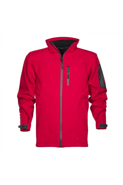 ardon Red waterproof softshell jacket with Hooded, red color, SPIRIT