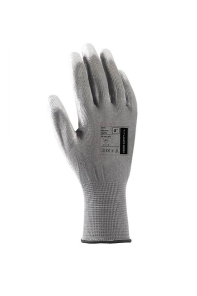 ardon Manusi protectie cu invelis de poliuretan, culoarea gri, BUCK