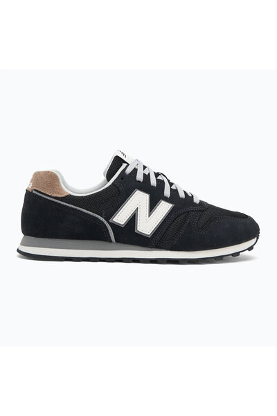New Balance ML373 Retro Sneakers - Black Suede Casual Men's Shoes