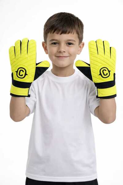 gigigiyim قفازات حارس المرمى للأطفال من بروسبيد بانثر سايكلون