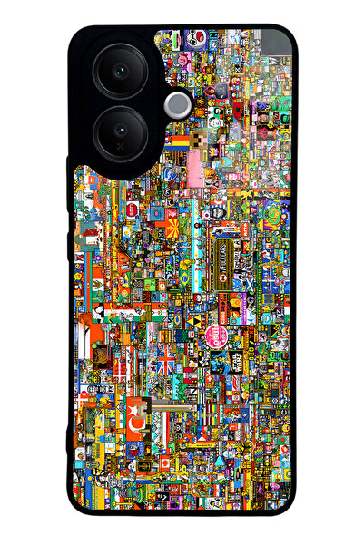 Spoyi Vivo V60 Lite R/Place Hatıra Tasarımlı Glossy Telefon Kılıfı