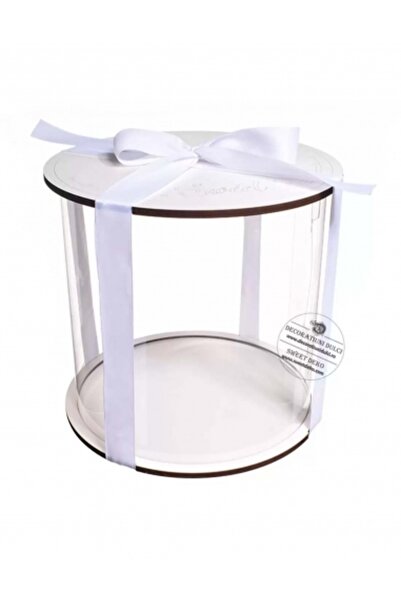 Decoratiuni Dulci Round cake box | Nature - Ø 30cm h 35cm