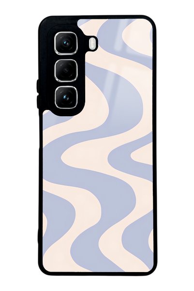 Spoyi Infinix Hot 50 Wave Efect Design Glossy Phone Case