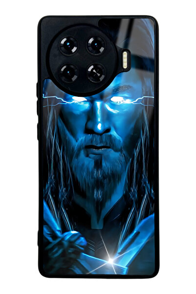Spoyi Tecno Spark 20 Pro Plus Thor Tasarımlı Glossy Telefon Kılıfı