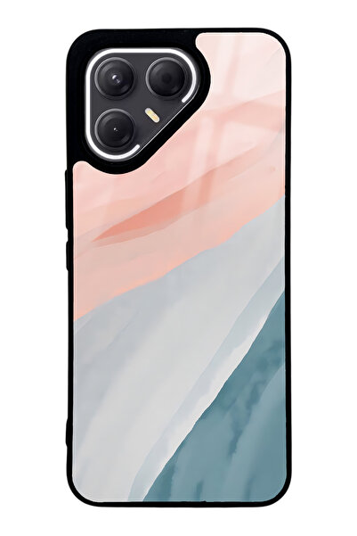 Spoyi حافظة هاتف تكنو بوفا 7 برو بتصميم ألوان مائية لامعة