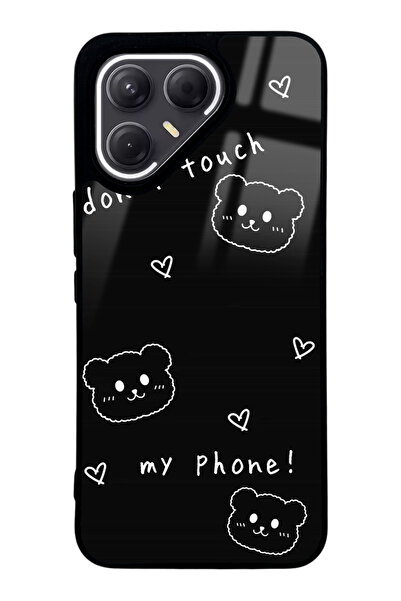 Spoyi حافظة هاتف تكنو بوفا 7 برو بتصميم لا يُمسك بداخله، لامعة