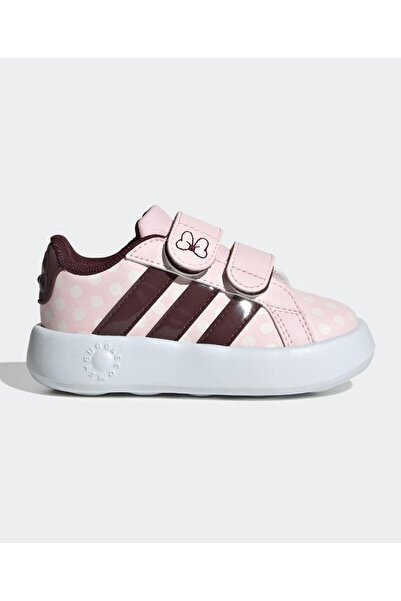 adidas حذاء ديزني ميني ماوس ذو الكعب العالي - وردي/أحمر ياقوتي/أبيض