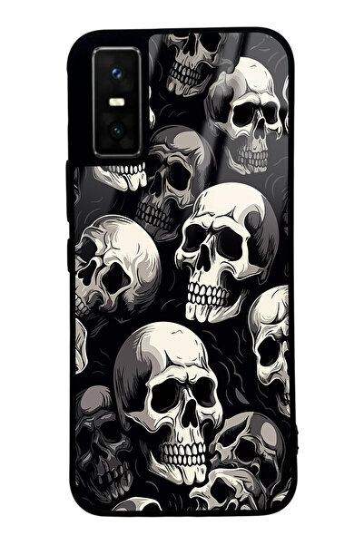 Spoyi İnfinix GT 30 Pro Kuru Kafa Tasarımlı Glossy Telefon Kılıfı