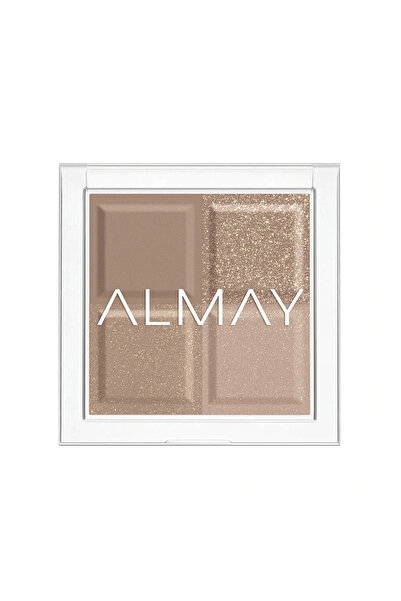 ALMAY Paletă de farduri de pleoape Shadow Quad, 130, Oyster, 4 nuanțe, 3,5 g