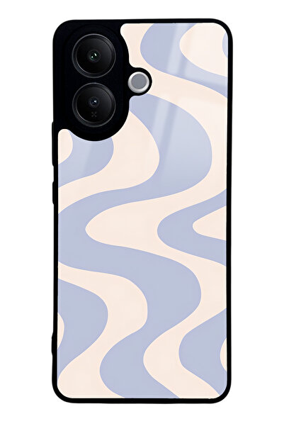 Spoyi Vivo V60 Lite Wave Efect Tasarımlı Glossy Telefon Kılıfı