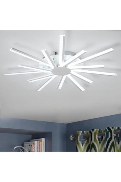 LEDZONE LED Chandelier 86W Dimmable 3 Functions with Remote Control LZ75L019