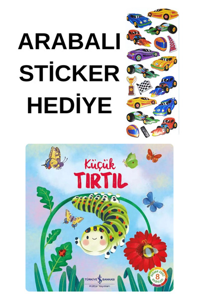 TÜRKİYE İŞ BANKASI KÜLTÜR YAYINLARI ARABALI STİCKER HEDİYELİ - OKUL ÖNCESİ RE...