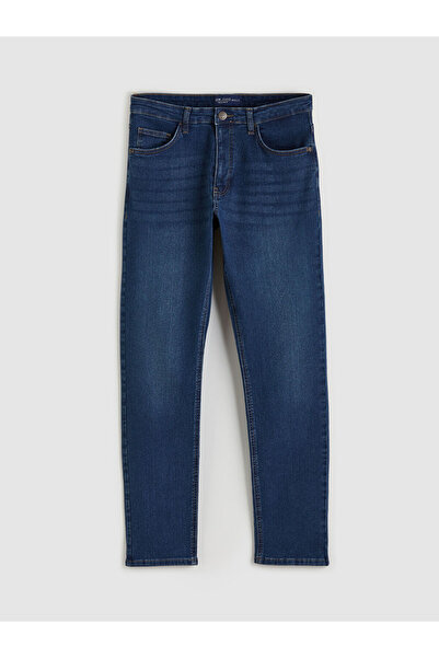 LC Waikiki بنطلون جينز رجالي من إنديجو 750 إس قصة ضيقة