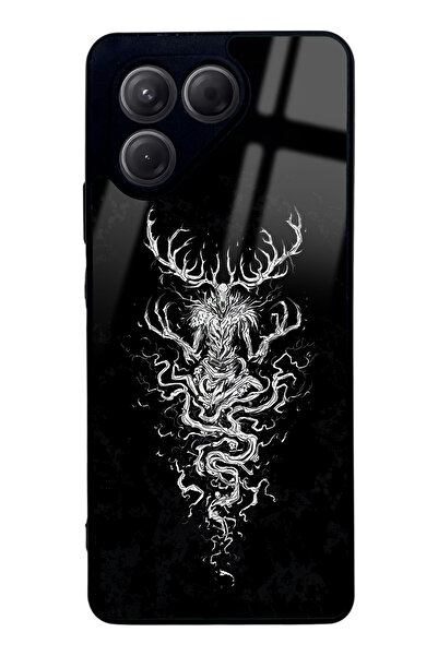 Spoyi Tecno Pova 7 Witcher 3 Deer Design Glossy Phone Case