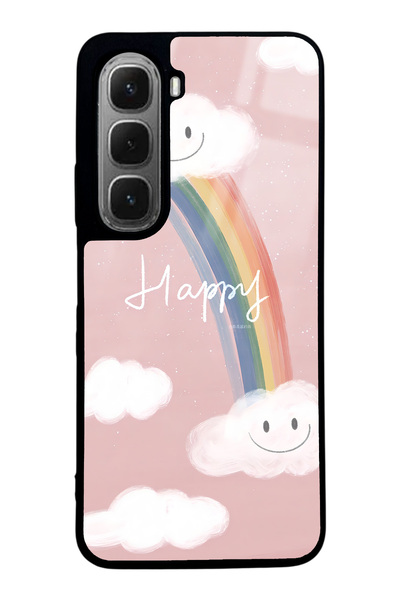 Spoyi Infinix Hot 60I Happy Cloude Design Glossy Phone Case