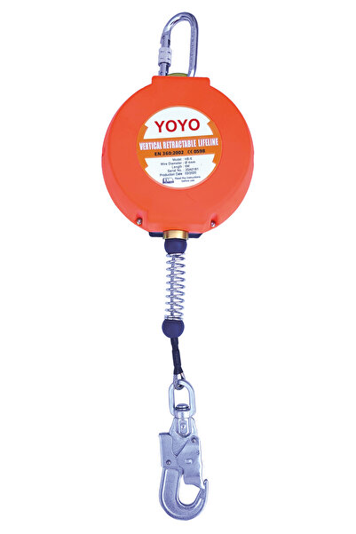Karam KD20 Geri sarımlı Düşüş Durdurucu Çelik Halatlı 20 mt. (YOYO)