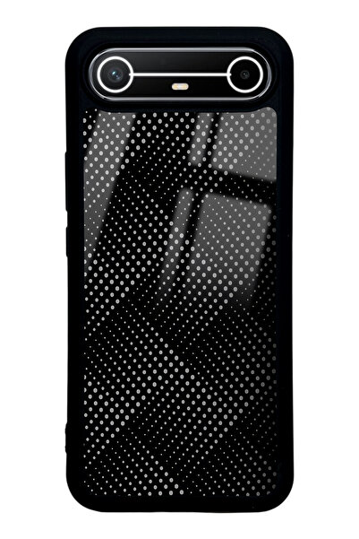 Spoyi حافظة هاتف تكنو سبارك سليم بتصميم أسود ورمادي لامع