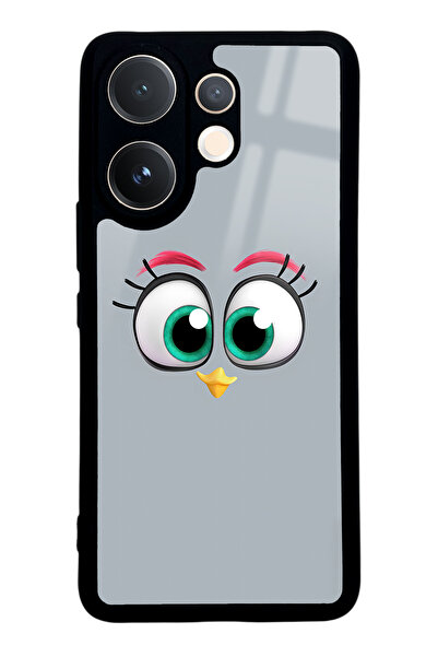 Spoyi Vivo V60 Grey   Tasarımlı Glossy Telefon Kılıfı