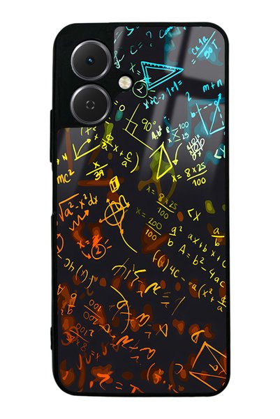 Spoyi Tecno Spark Go 2 Glossy Phone Case with Mathematical Design