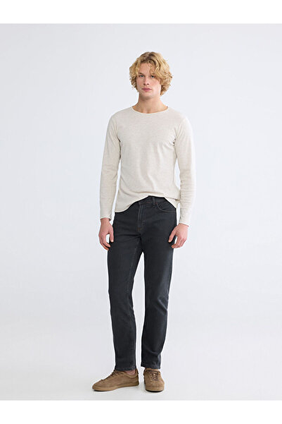 LC Waikiki Gray 779 Regular Fit Men's Jean Trousers