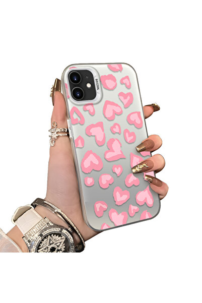 ucuc iPhone 12 Pro Compatible Hard Acrylic Back Silicone Edge Lens Protection...