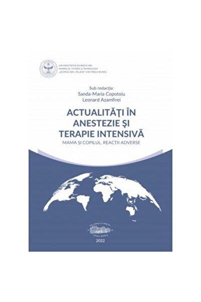 Editura University Press News in anesthesia and intensive care. Mam