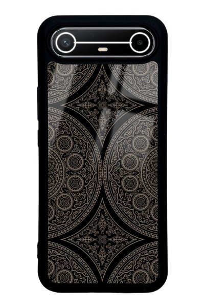 Spoyi Tecno Spark Slim Glossy Phone Case with Ottoman Motif Design