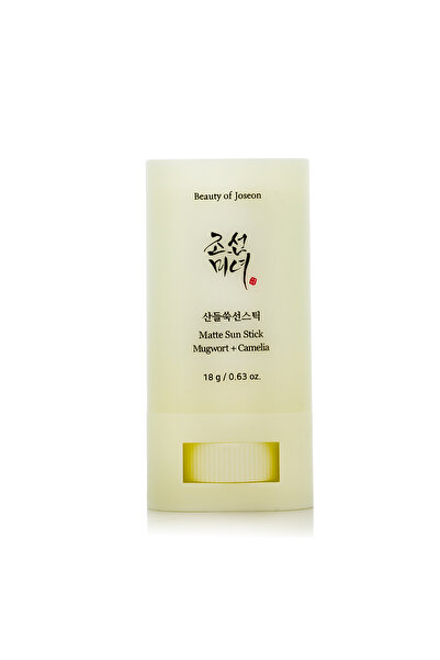 Beauty of Joseon Матиращ слънцезащитен стик с пелин и камелия SPF 50 18 г