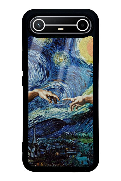 Spoyi Tecno Spark Slim El Ele Tasarımlı Glossy Telefon Kılıfı