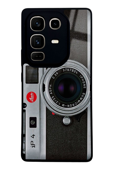 Spoyi İnfinix Note 50 Pro Lens Tasarımlı Glossy Telefon Kılıfı