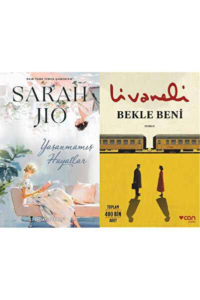 Epsilon Yayınevi Yaşanmamış Hayatlar + Bekle Beni 2 Kitap Set