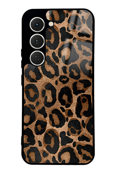 Spoyi Tecno Spark 40 Pro Leopar Tasarımlı Glossy Telefon Kılıfı