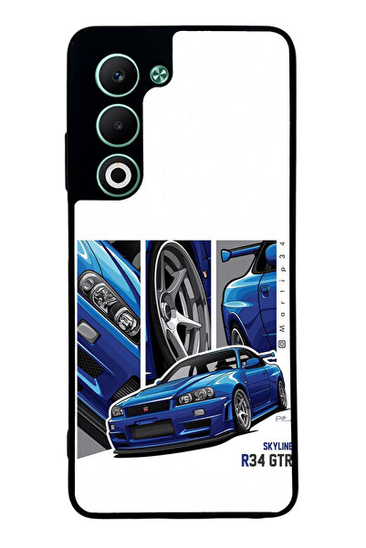 Spoyi Oppo A5 5G GTR Tasarımlı Glossy Telefon Kılıfı