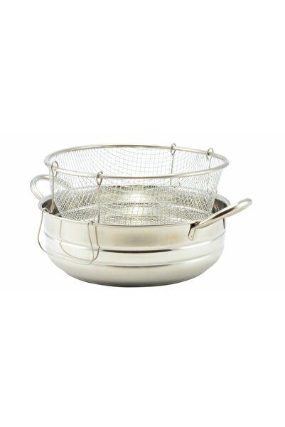 Perfect Home Stainless steel frying pan, 24cm