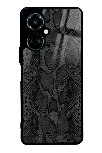 Spoyi Tecno Camon 19 Yılan Derisi Tasarımlı Glossy Telefon Kılıfı