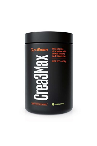 GymBeam Creatină Crea3Max, 420 g, măr verde