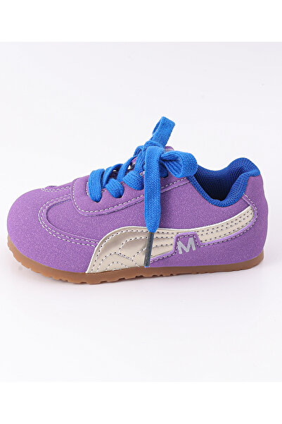 SAPS Lace Up Closure Casual Shoes - Purple/Blue
