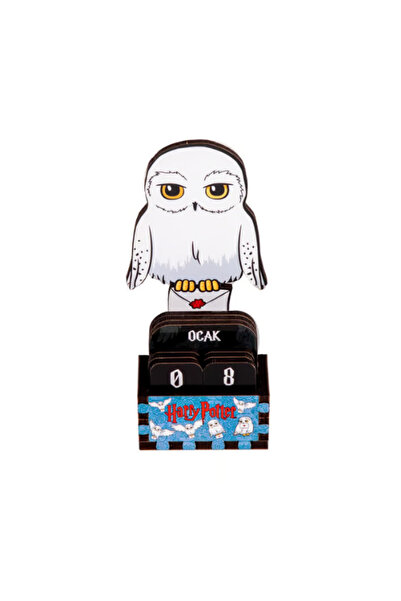 GiFi Sonsuz Biblo Takvim Harry Potter Hedwig Baykuş Mektup Lisanslı Hogwarts'...