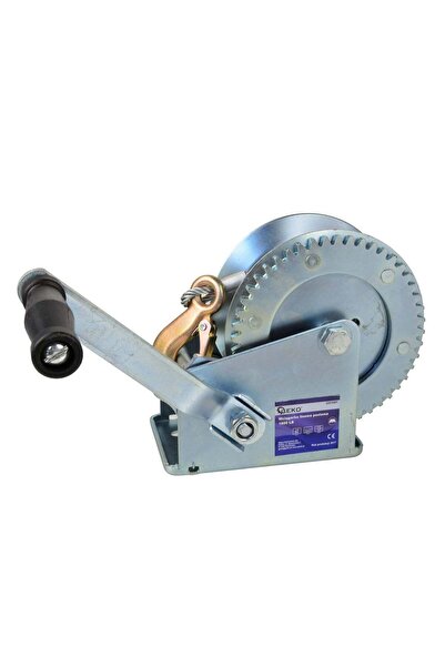 GEKO РЪЧНА ЛЕБЕДКА 1800LB / 850KG С 10M КАБЕЛ