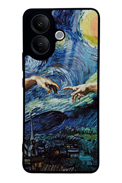 Spoyi Vivo V60 Lite El Ele Tasarımlı Glossy Telefon Kılıfı