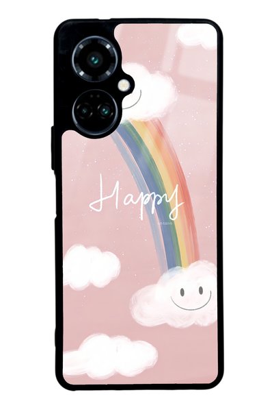 Spoyi Tecno Camon 19 Happy Cloude Design Glossy Phone Case
