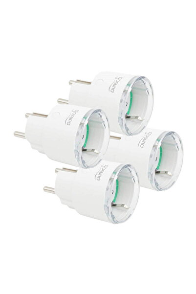 Gosund Set priză inteligentă SP111, pachet de 4, control vocal, monitorizare ...